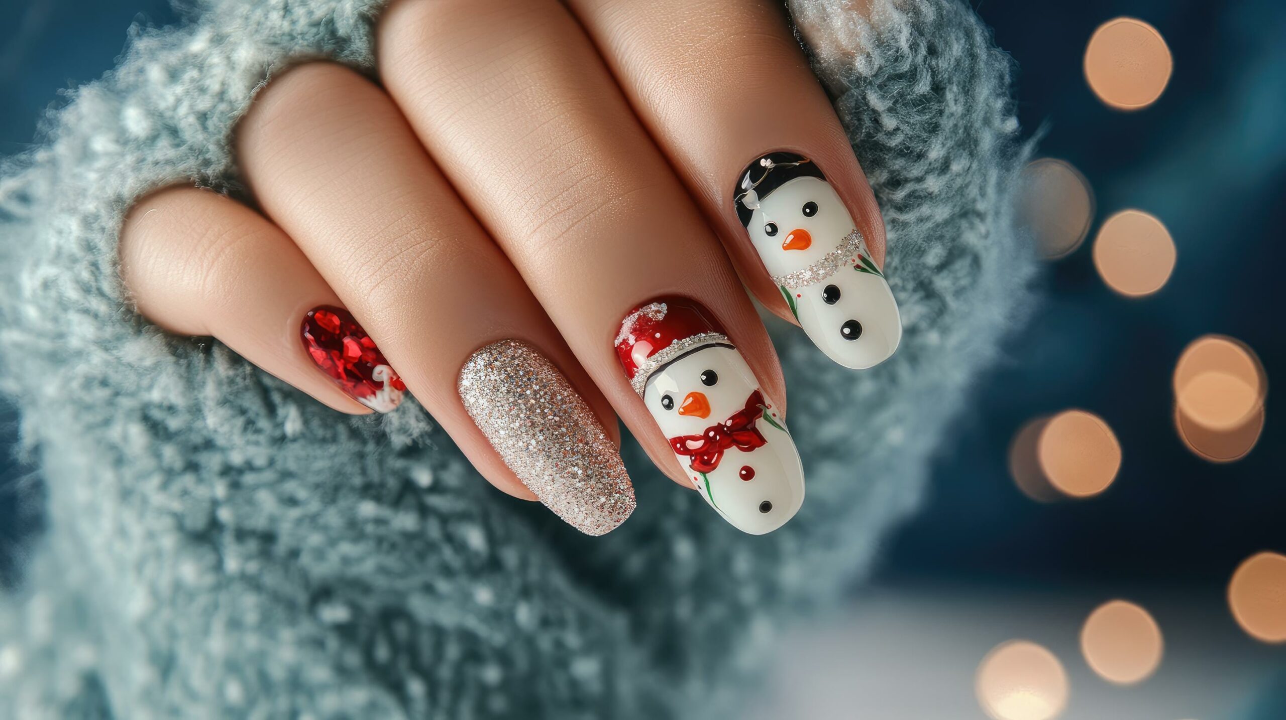 December manicure, Helen Nails Spa